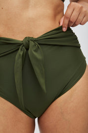 Bottom Naplo Verde militar oscuro