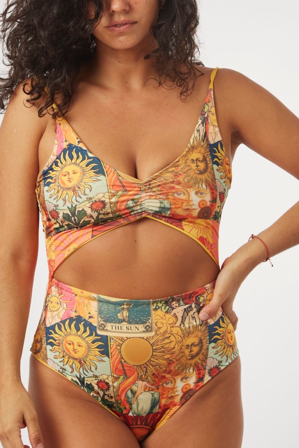 Entera Mira Mar Soles reversible a amarillo