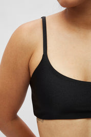 Top Vichayito Negro satinado