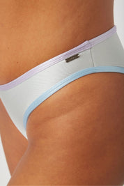 Bottom Federica Tricolor gris satinado