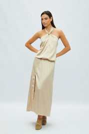 Blusa Macarella Champagne
