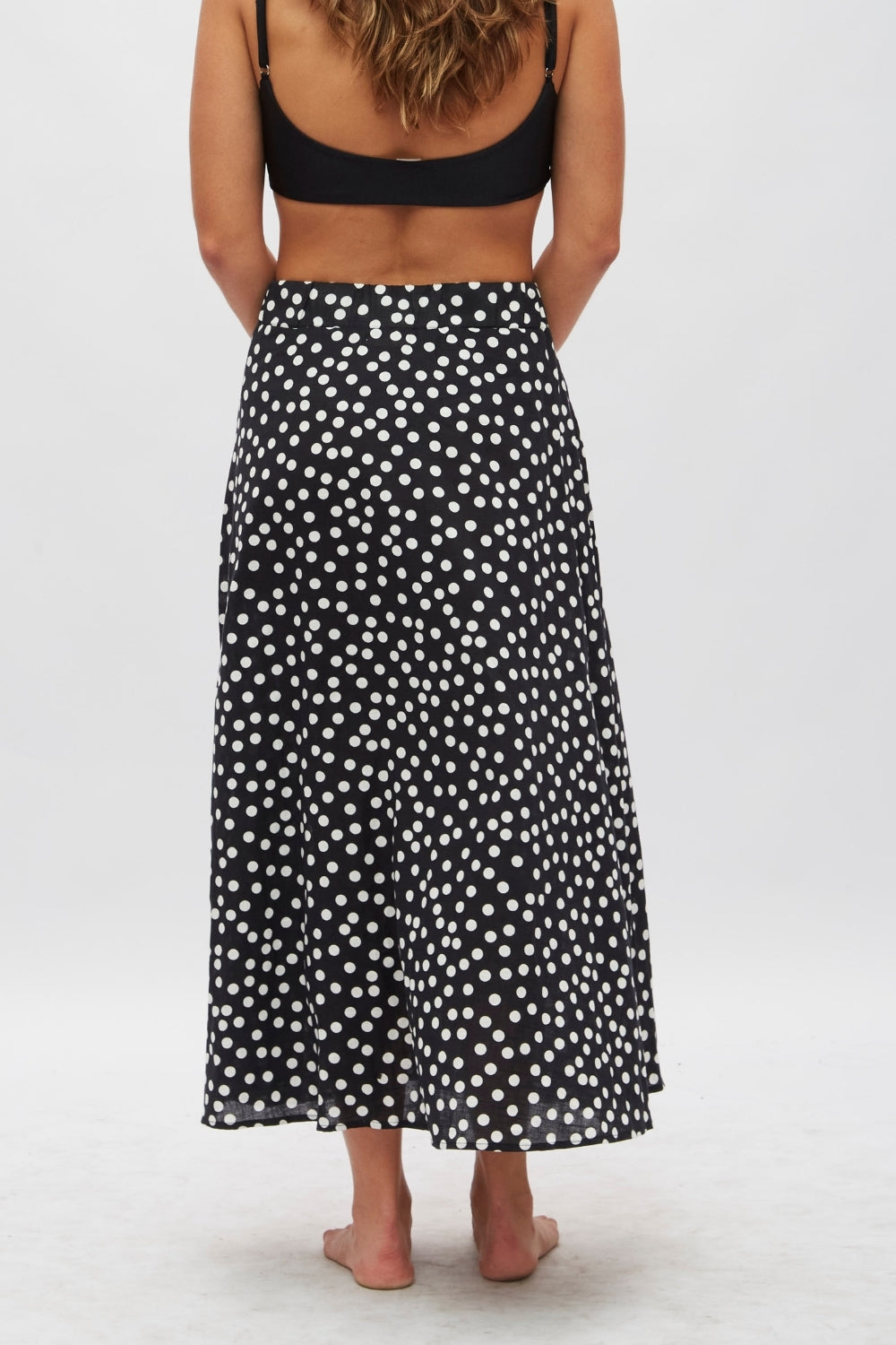 Falda Marlín Lunares negros