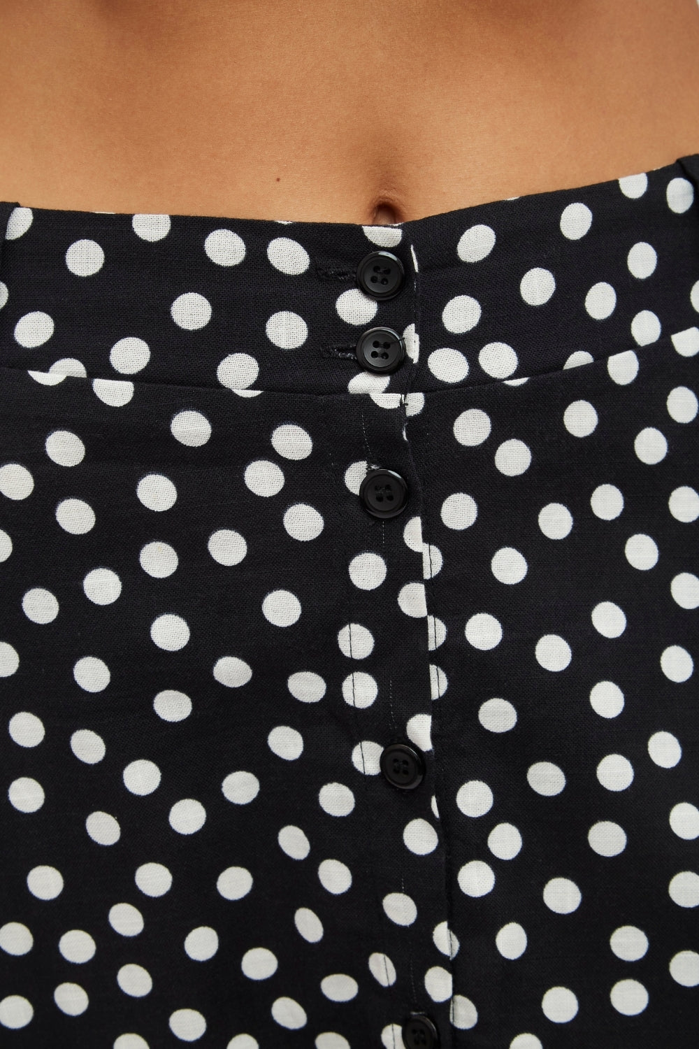 Falda Marlín Lunares negros