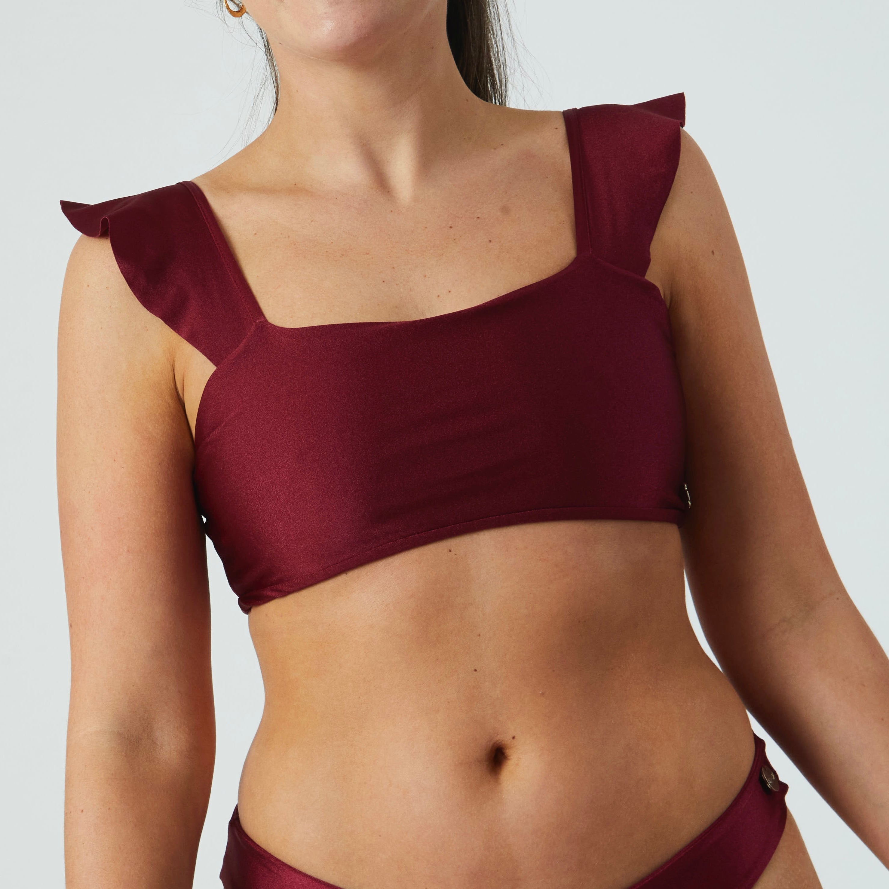 Top caballeros vino satinado