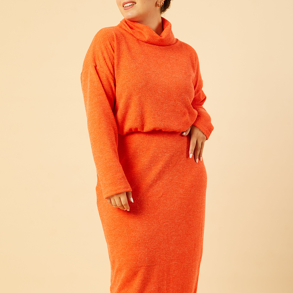 Falda Pemba naranja