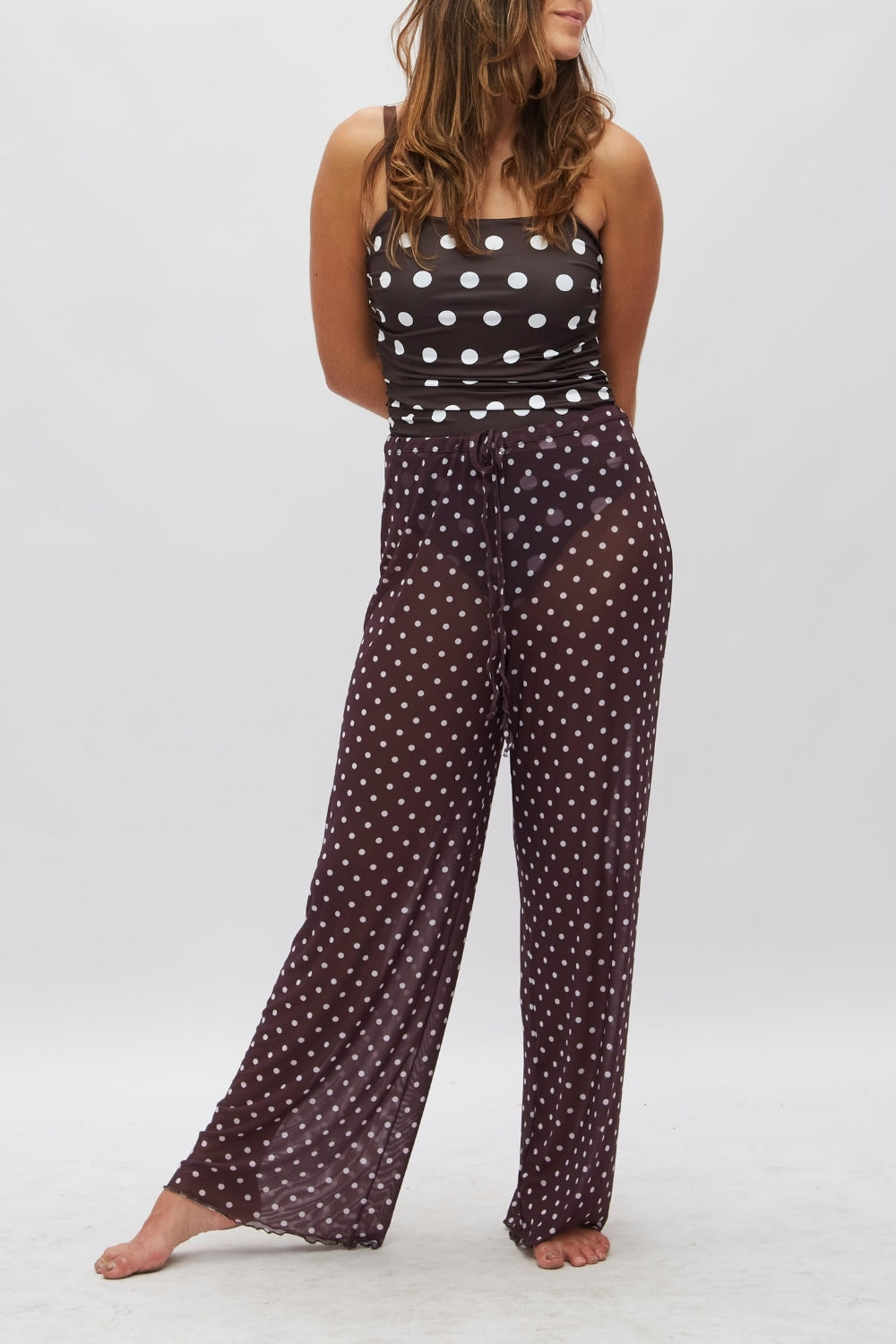 Pantalón Cala Lunares marrones