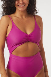 Entera Mira Mar Morado Barney satinado reversible a mate