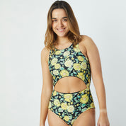 Entera Porto girasoles reversible a negro