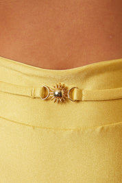 Bottom Bora Dorado satinado con dije