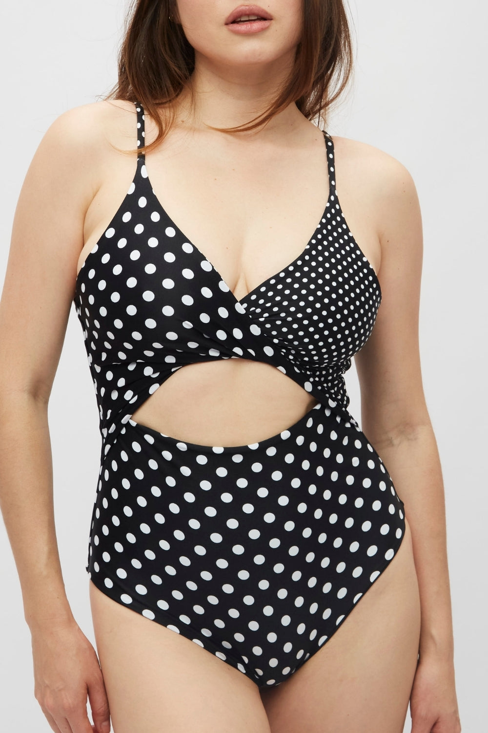 Entera Muri Lunares negros reversible a negro