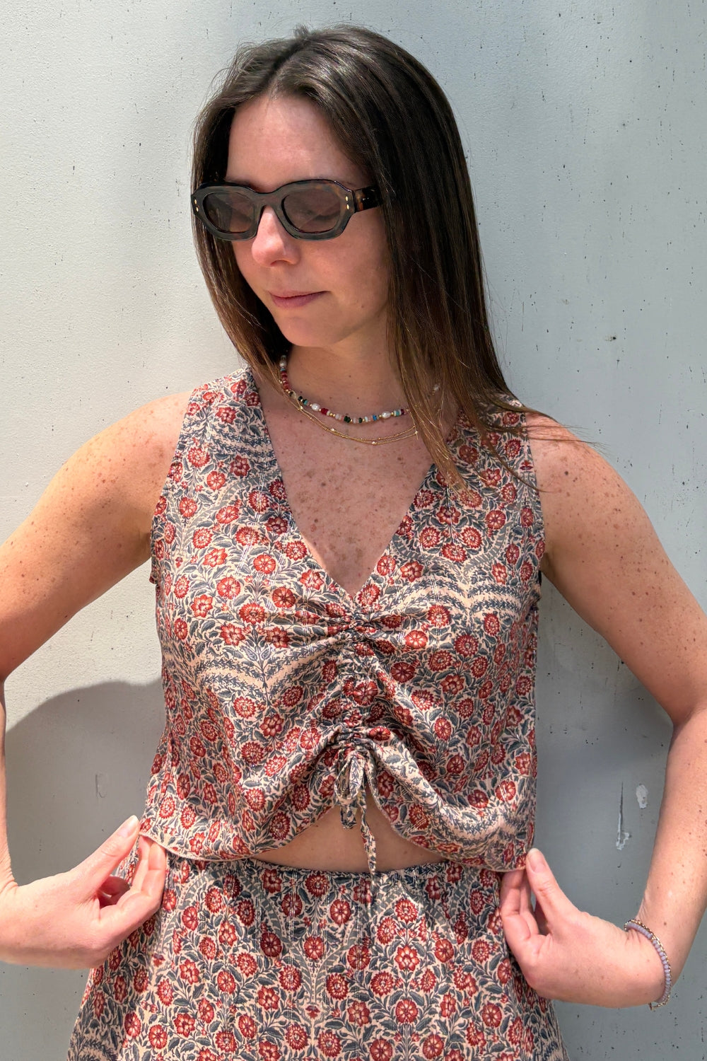 Blusa Verona Flores vintage