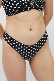 Bottom Cocos Lunares negros reversible a negro