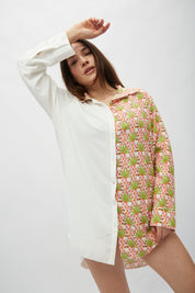 Blusa Copacabana Palmeras bicolor