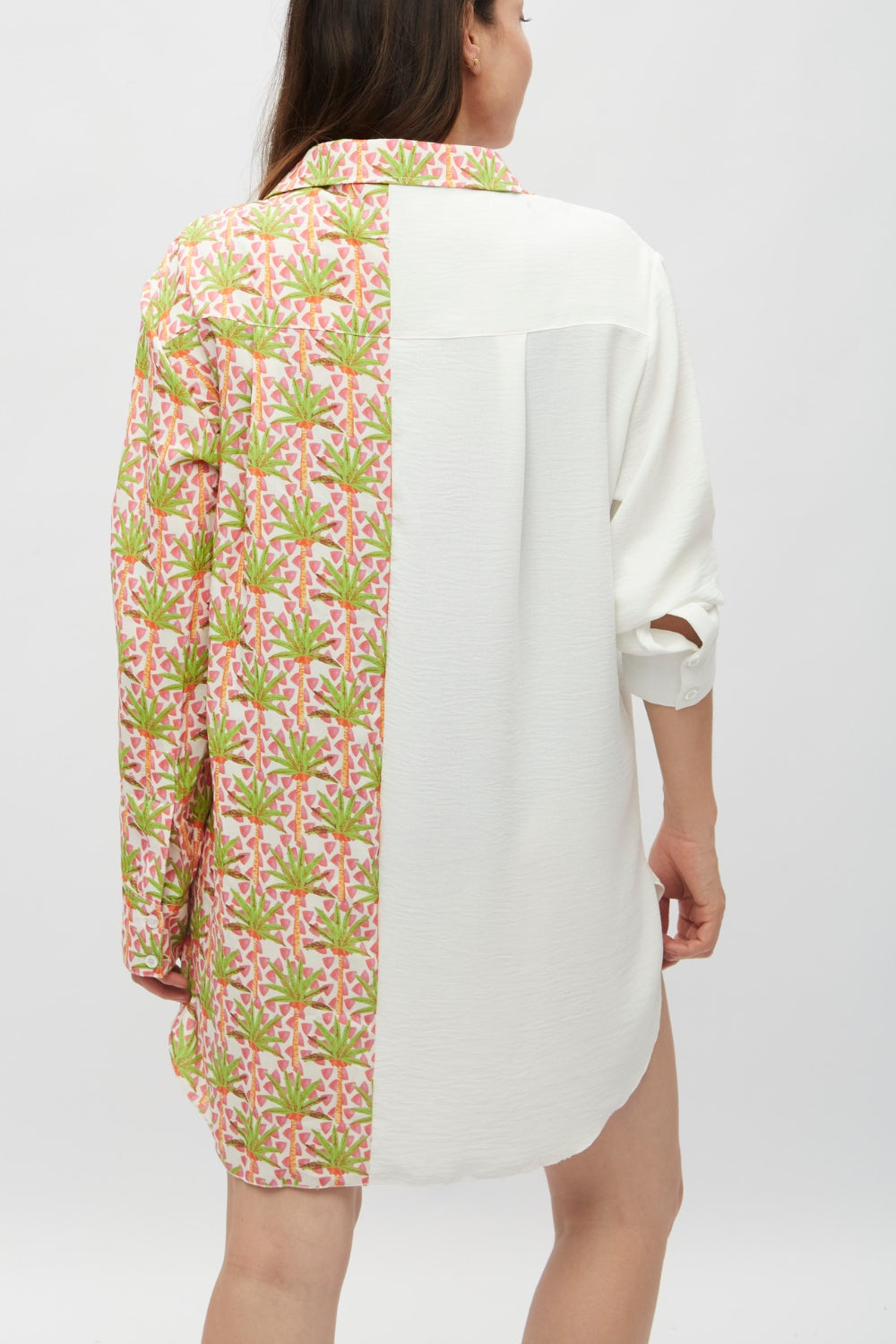 Blusa Copacabana Palmeras bicolor