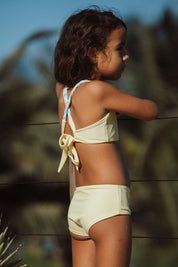 Top Brisas Niñas Amarillo pastel