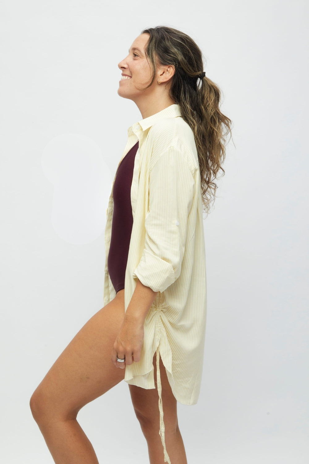 Blusa Copacabana Rayas Amarillas