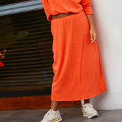 Falda Pemba naranja