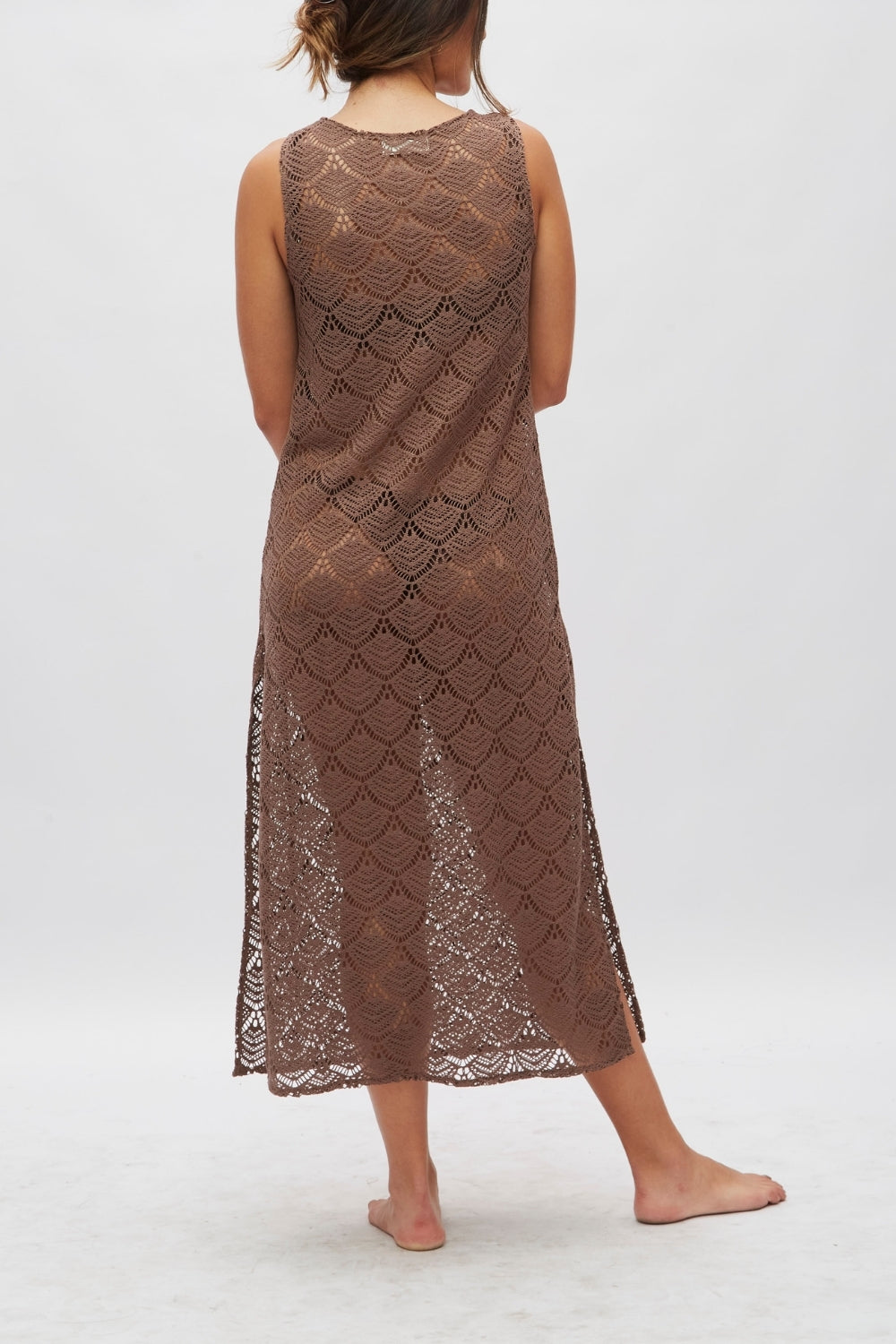 Vestido Cancún Marrón chocolate