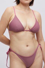 Bottom Totoritas Uvo satinado reversible a malva