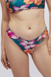 Bottom Gaviotas Maxi flores reversible a peacock