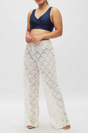 Pantalón Cala Tejido crema