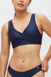 Top saona azul noche satinado