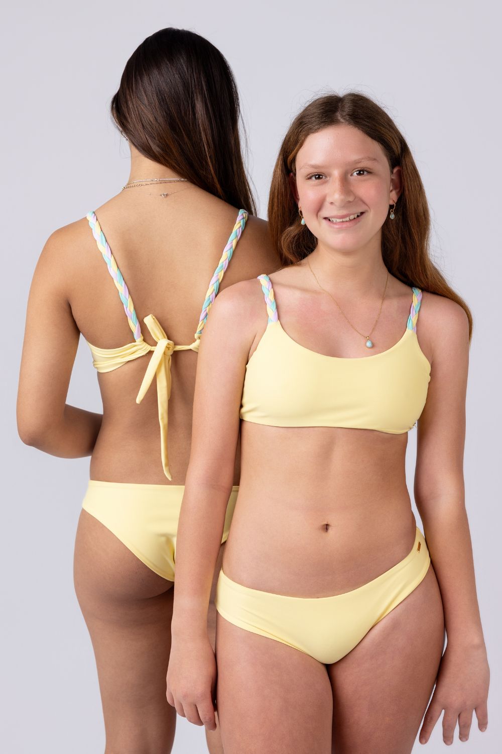 Top Brisas teens Amarillo pastel