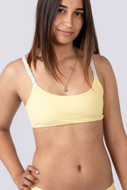 Top Brisas teens Amarillo pastel