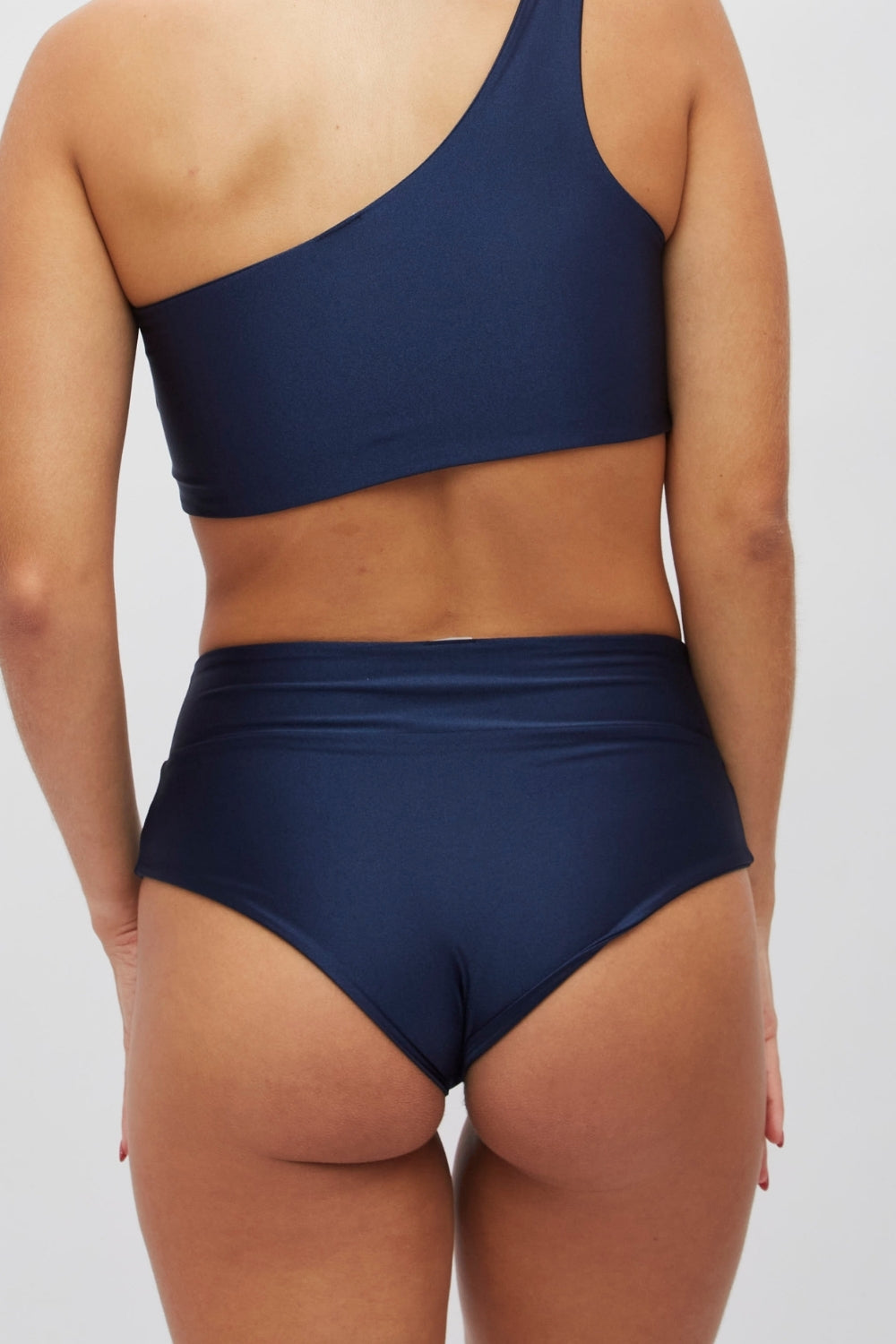 Bottom Bora azul noche satinado