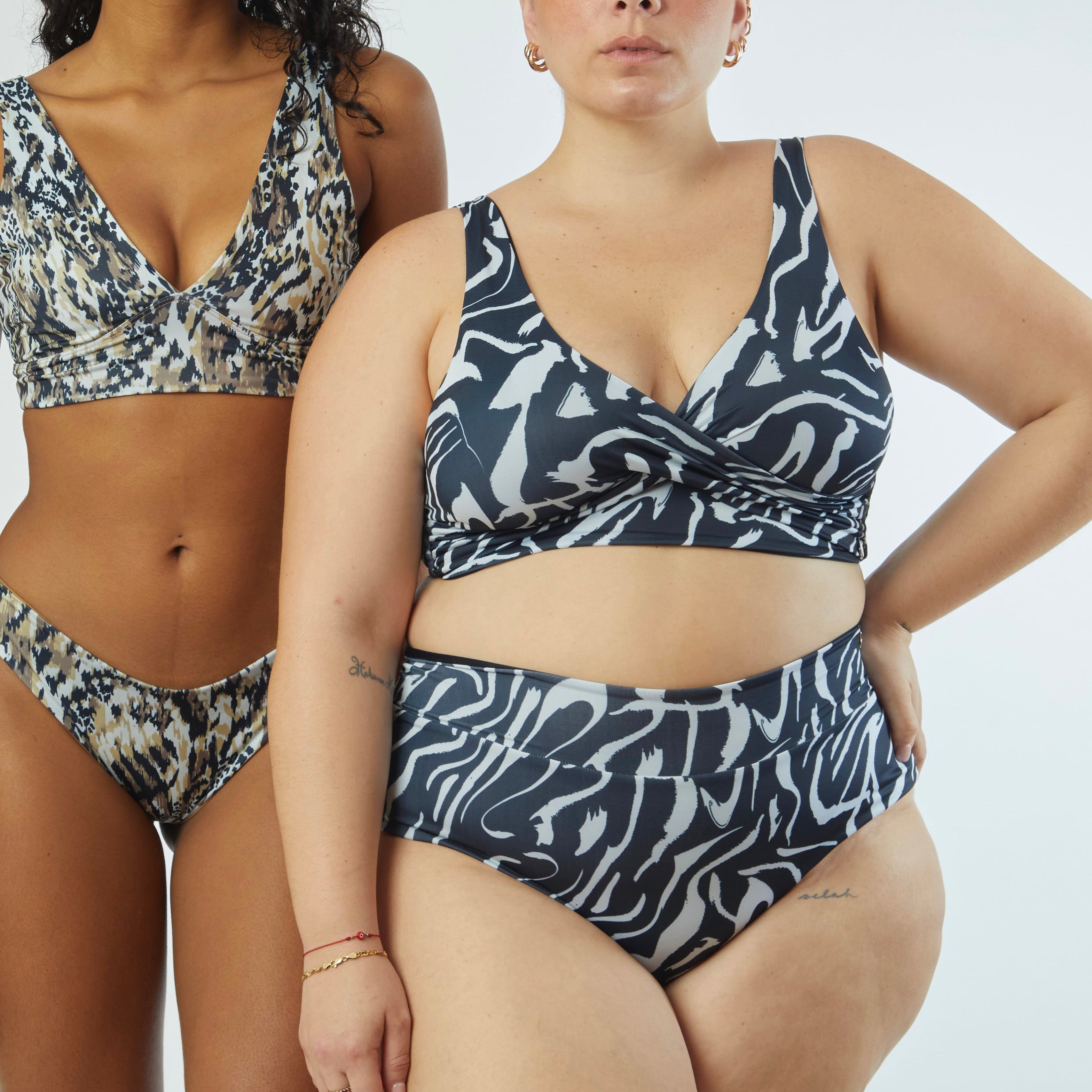 Bottom Bora black and white reversible negro