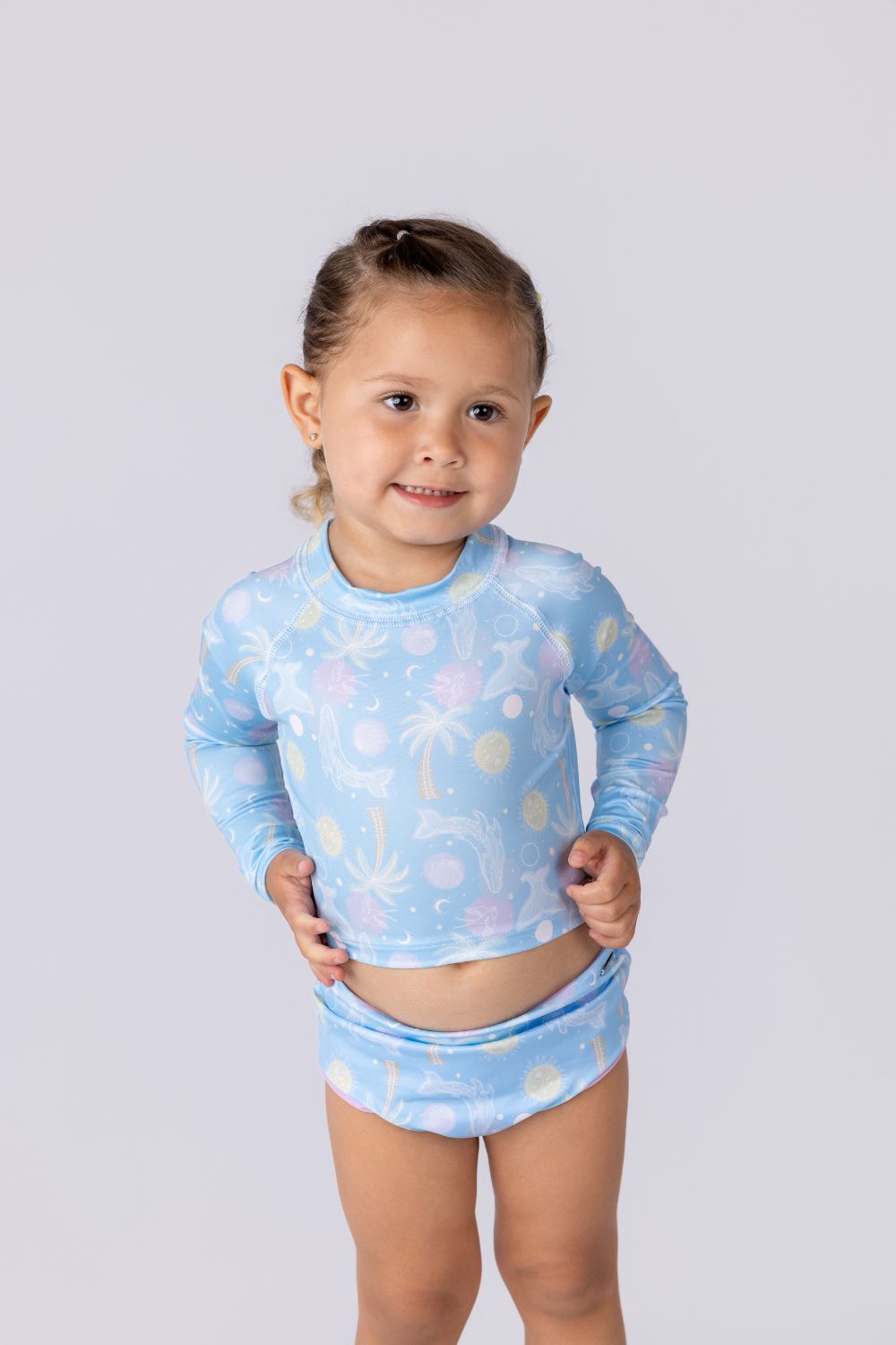 Conjunto Cadiz Niñas Cielo marino