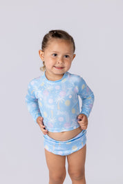 Conjunto Cadiz Niñas Cielo marino