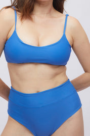 Bottom Bora Mariposa Amazónica reversible a azul claro