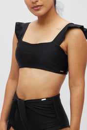 Top caballeros Negro satinado reversible a mate