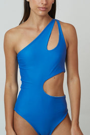 Entera Capri Agua satinado reversible a azul claro