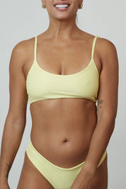 Top Vichayito Amarillo pastel