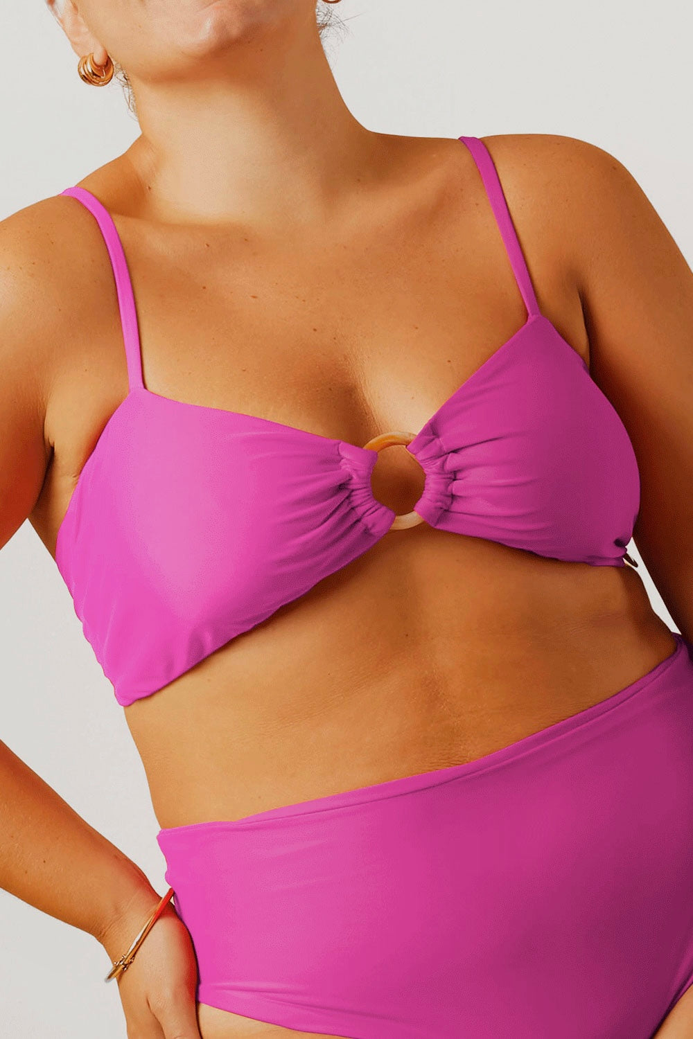 Top Creta morado barney