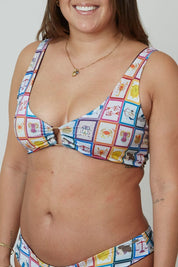 Top Cabo Zodiaco reversible a uva