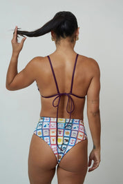 Bottom Piccola Zodiaco reversible a uva