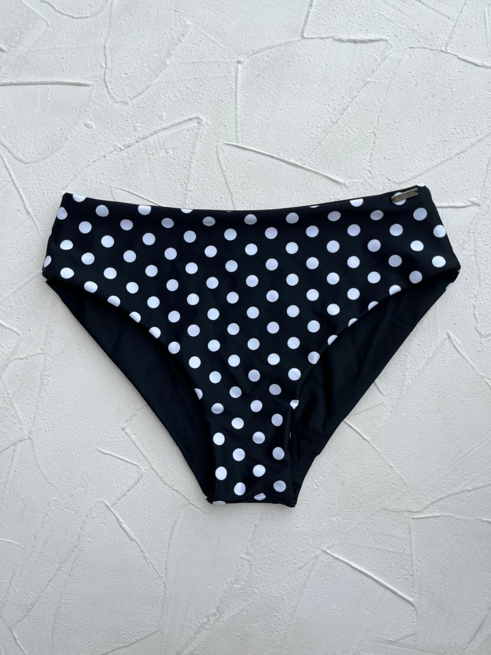 Bottom Bogatell Lunares negros reversible a negro