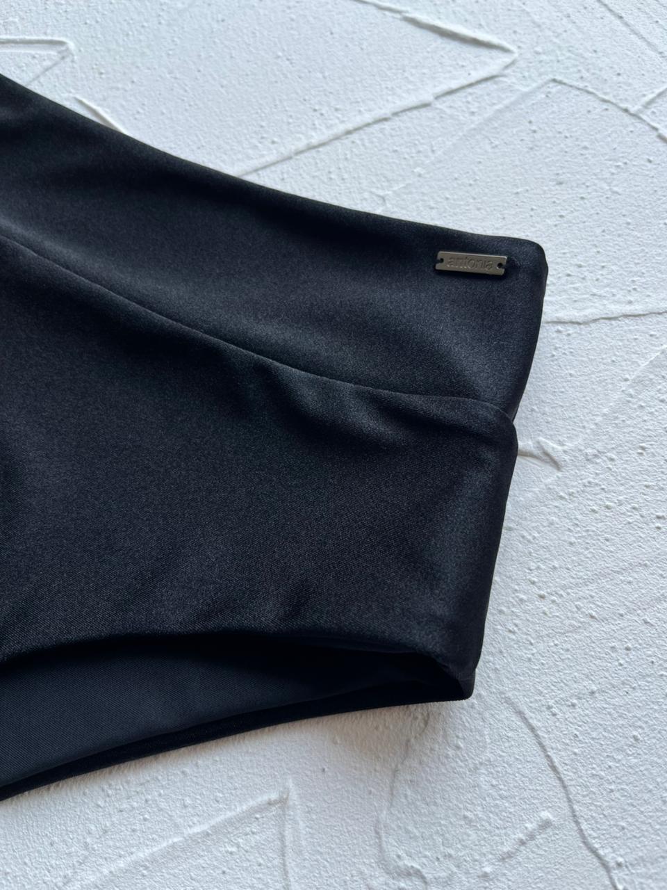 Bottom Bora Negro satinado reversible a mate