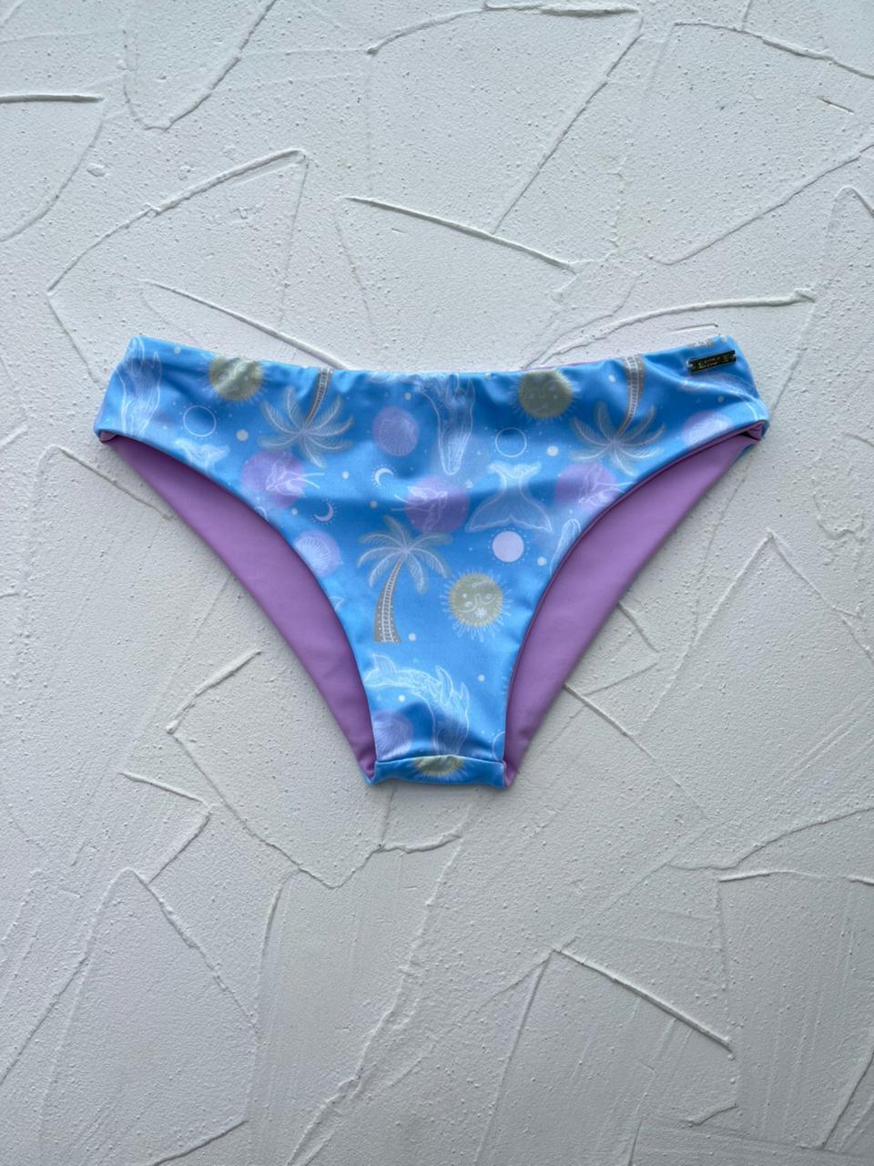 Bottom Gaviotas Teens Cielo marino reversible a lila