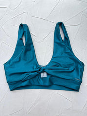 Top Bujama Peacock satinado reversible a mate