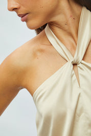 Blusa Macarella Champagne