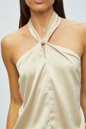 Blusa Macarella Champagne