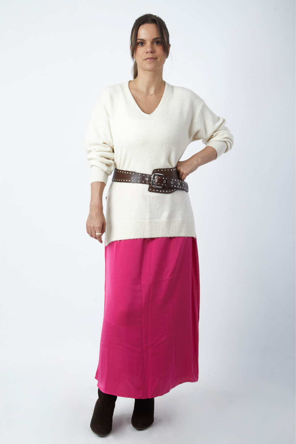 Falda Vigo Fucsia