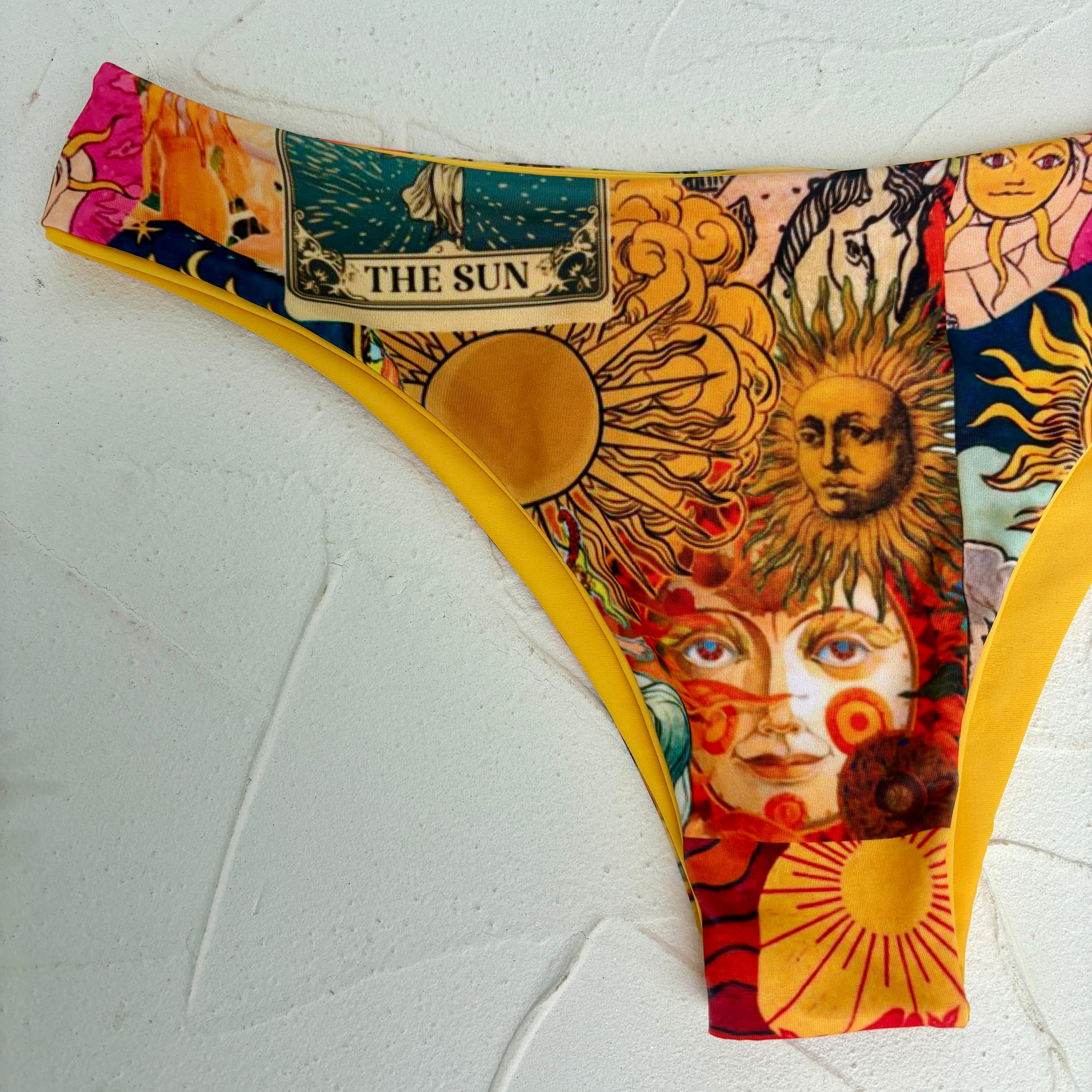 Bottom Gaviotas Soles reversible a amarillo