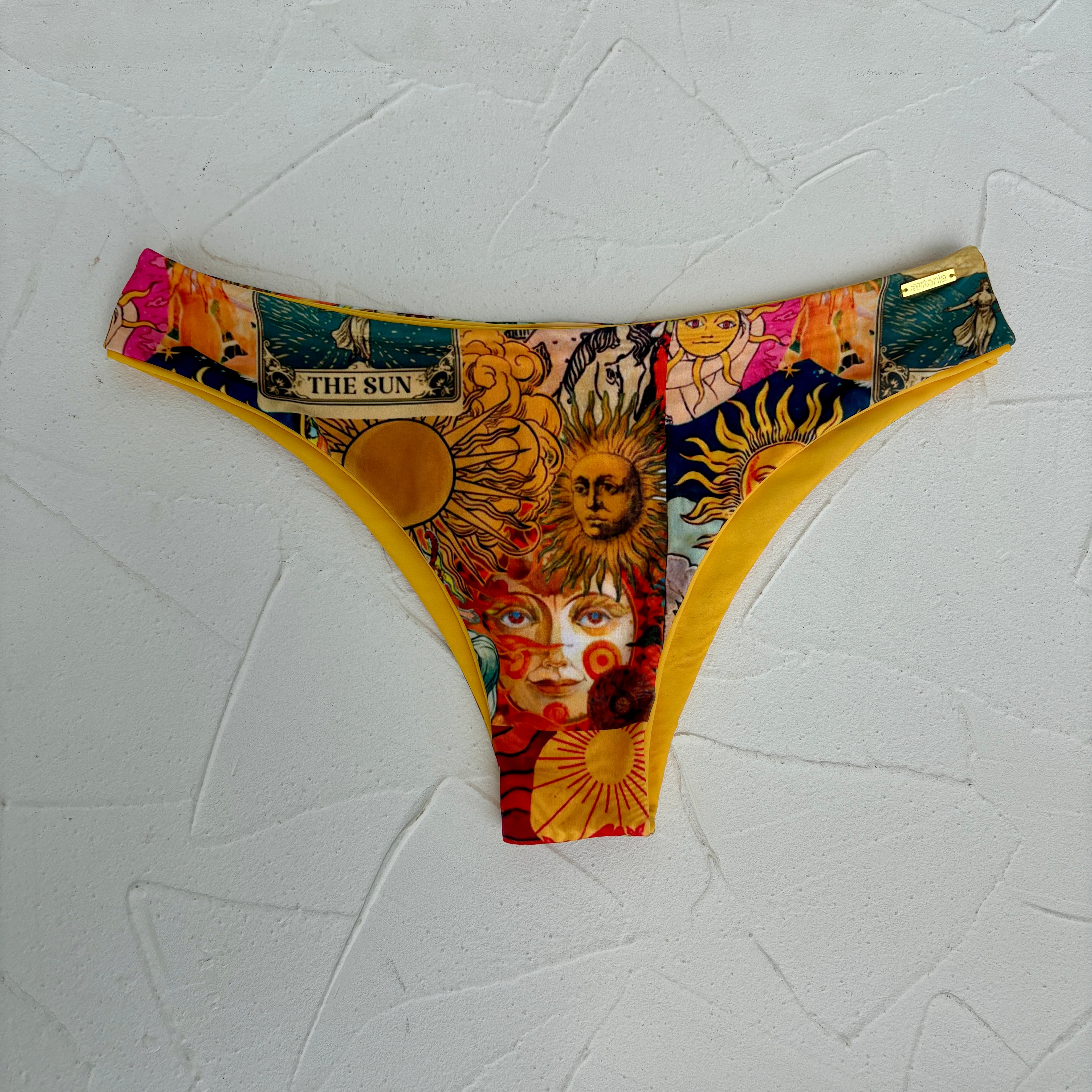 Bottom Gaviotas Soles reversible a amarillo