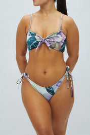 Bottom Totoritas Jardín floral reversible a menta