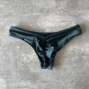 Bottom Cocos verde oscuro satinado